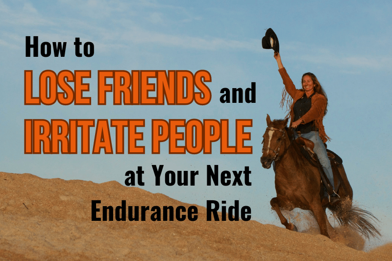 Endurance ride humor