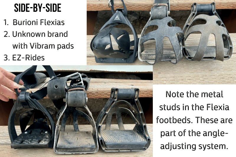 Endurance Stirrup Comparison Burioni Flexia Review