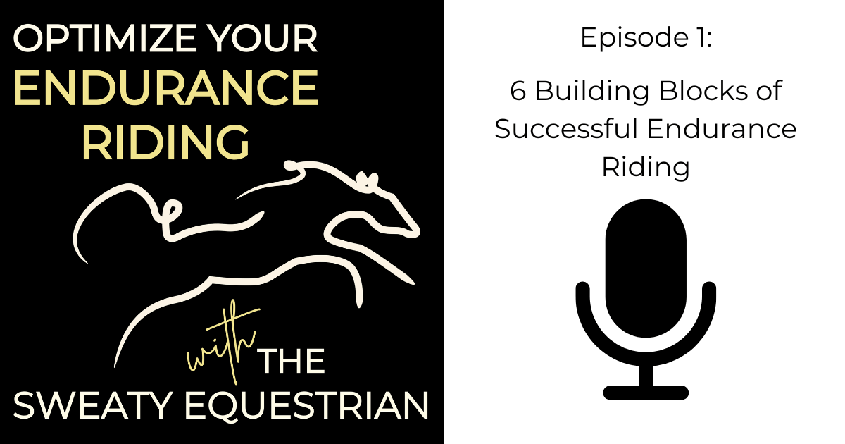 Episode 1: 6 Building Blocks of Successful Endurance Riding - The ...