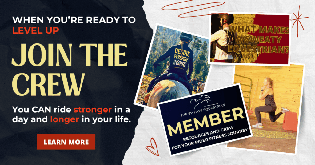 endurance horse rider fitness